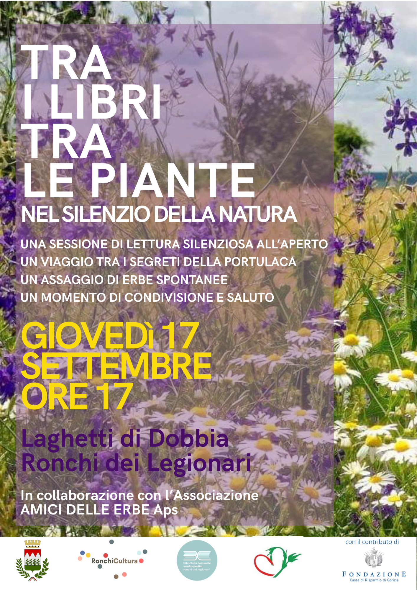 Tra i libri, tra le piante